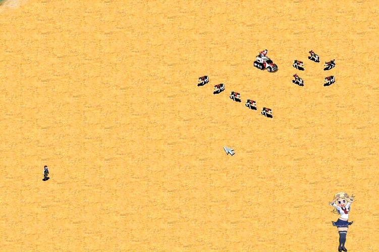 红警游戏里的小狗：弱小但关键时刻能救命