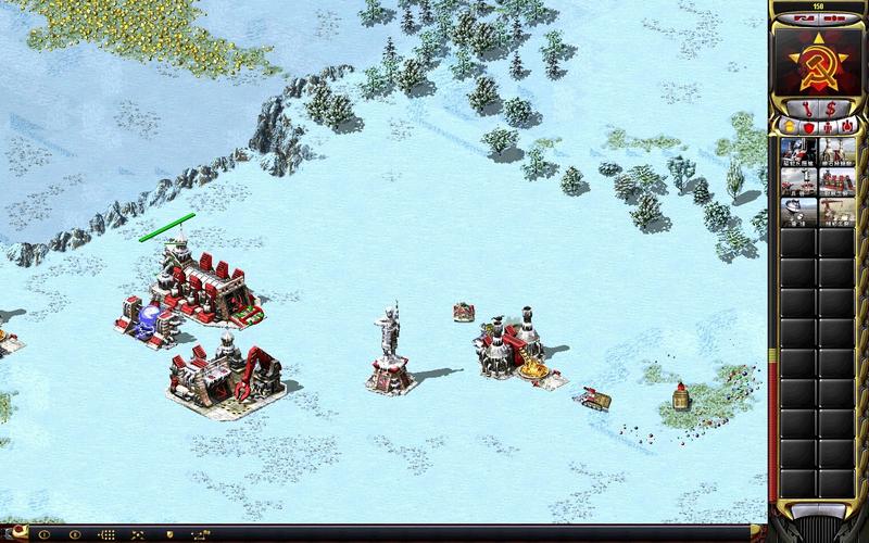 红警2偷自己建筑方法，轻松提升单位等级