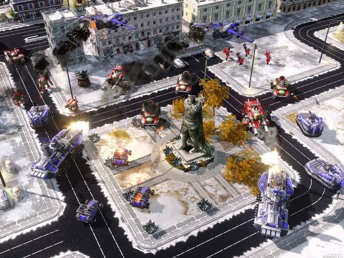 红警世纪大战：海陆空全面开战，感受史诗级战争场面！