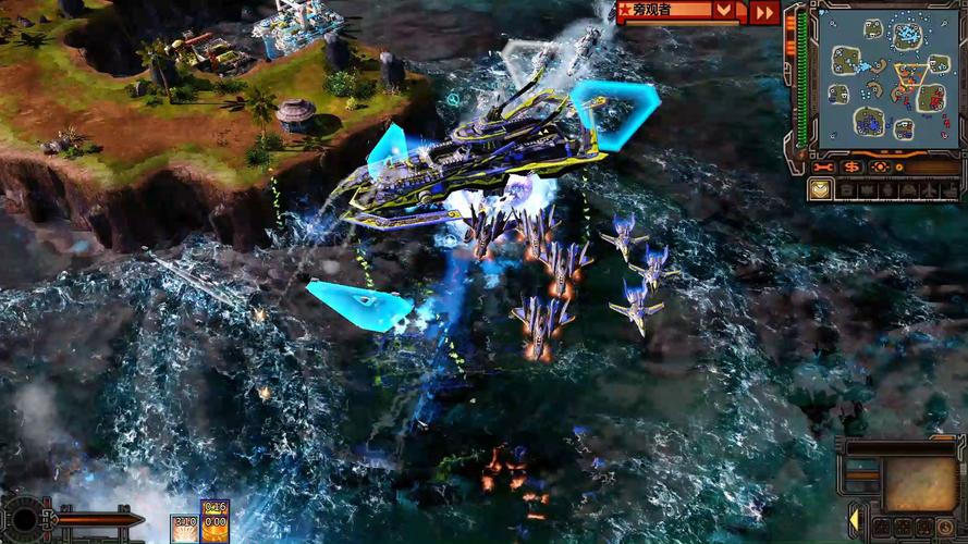 回顾红警3好莱坞：经典游戏中的真人演出