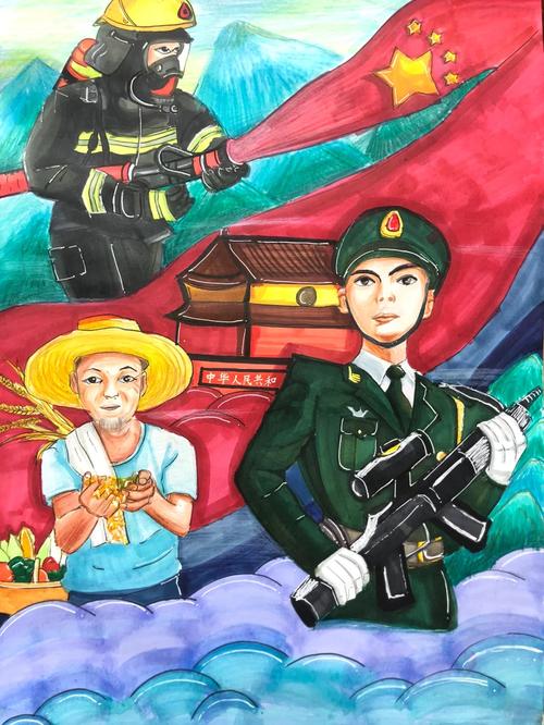 瑞金城红警：致敬革命英雄的绘画指南