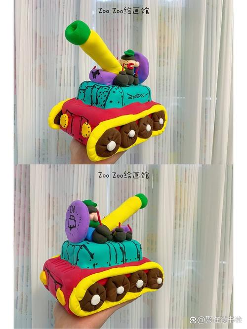 儿童益智手工：红警主题橡皮泥创意玩法