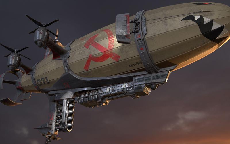 如何在红警2游戏中快速建造强大的飞艇？