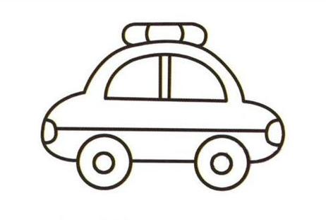 红警车简笔画教程：简单易学，一看就会！