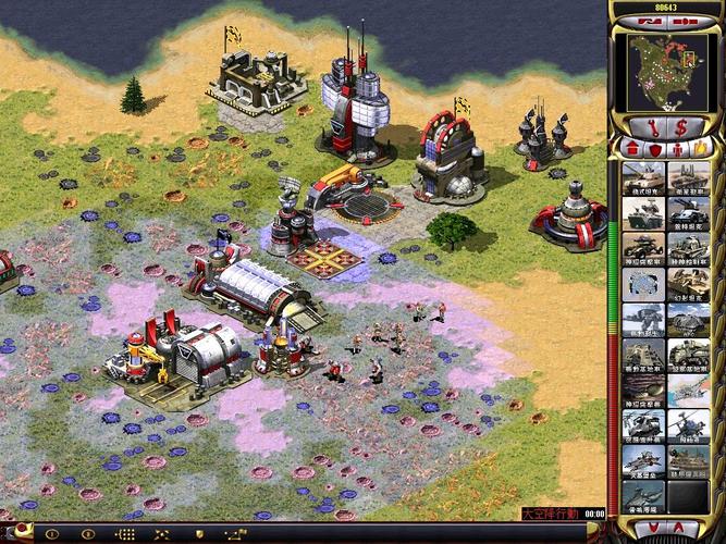 红警2石油场地图推荐:经典地图B2石油争夺