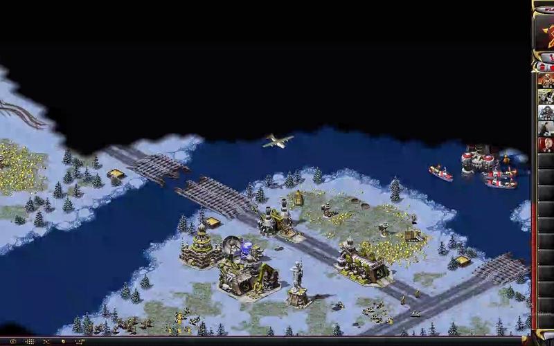 红警海天之战：光棱、飞碟、自爆卡车，爽快对决！