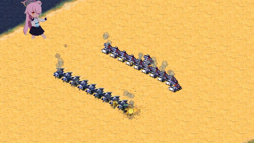 红警闪美国兵实战演示：让你笑到肚子疼