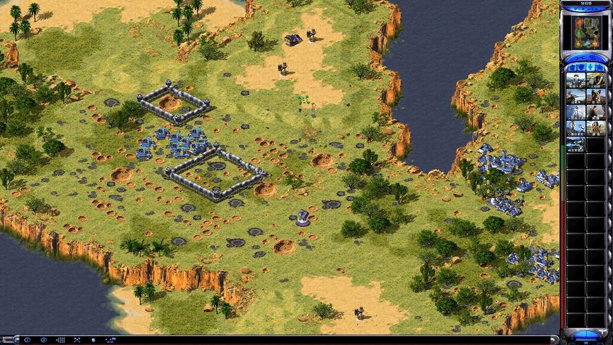 红警2黑暗地图：刺激对战，感受惊险游戏