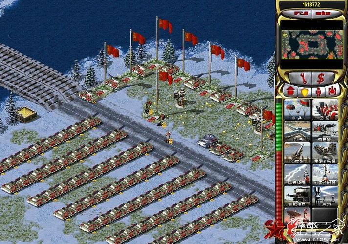 红警防空图分享：告别空袭，轻松制胜