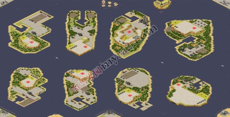 红警433地图下载：经典地图Magic City等你体验