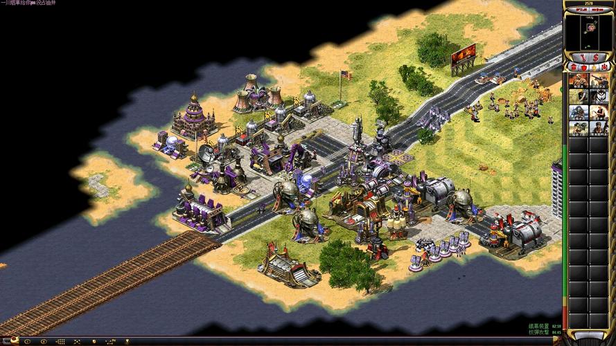 红警2石油场地图推荐:经典地图B2石油争夺