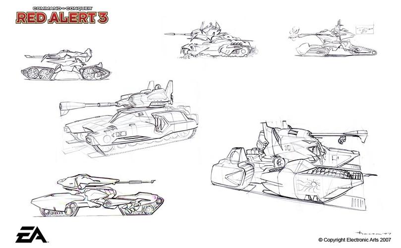 寻找红警3线稿?这里有你想要的全部资源,收藏起来慢慢欣赏!