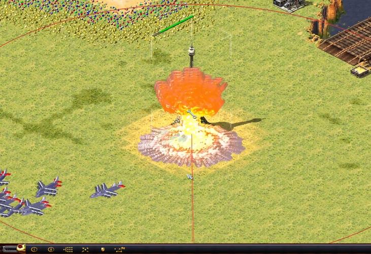 如何在红警中有效进行掠袭轰炸?