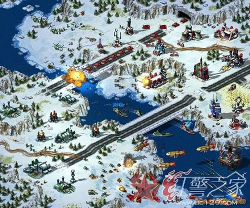 网战红警：最新版本，八张地图等你来战！