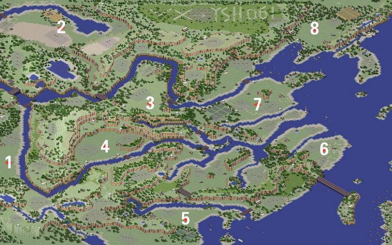 轻松玩转红警地图：不同地图的战术与策略分享