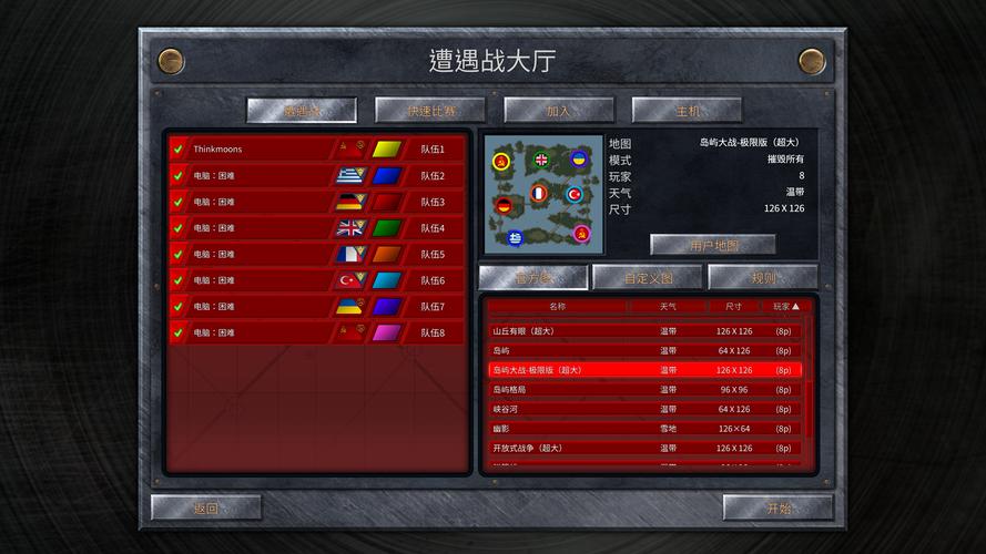 想玩转红警？这份国力排名不容错过！