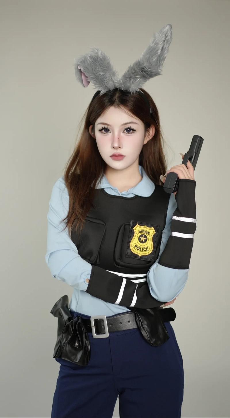 打破刻板印象！看看这位认真负责的兔子警官