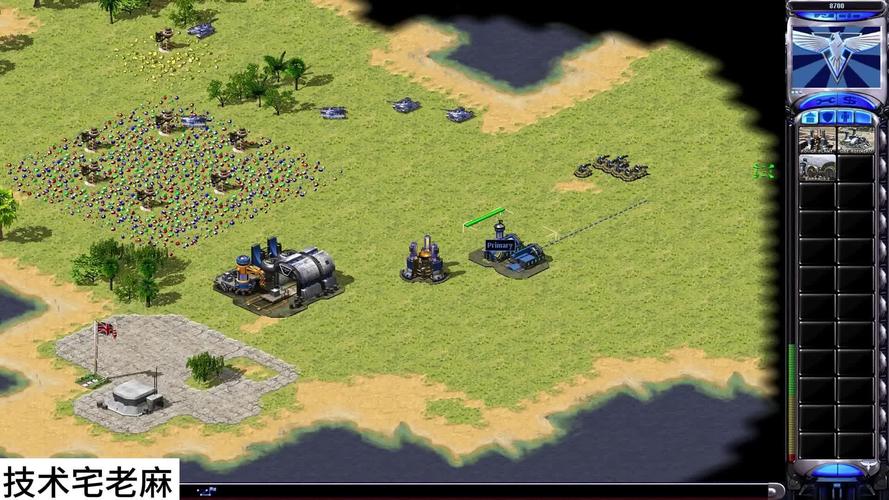 红警2冷战MOD：1V2暴打电脑，策略制霸冷战