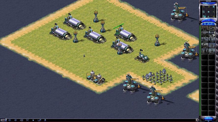 红色警戒2战国地图推荐：8人混战，激情无限！