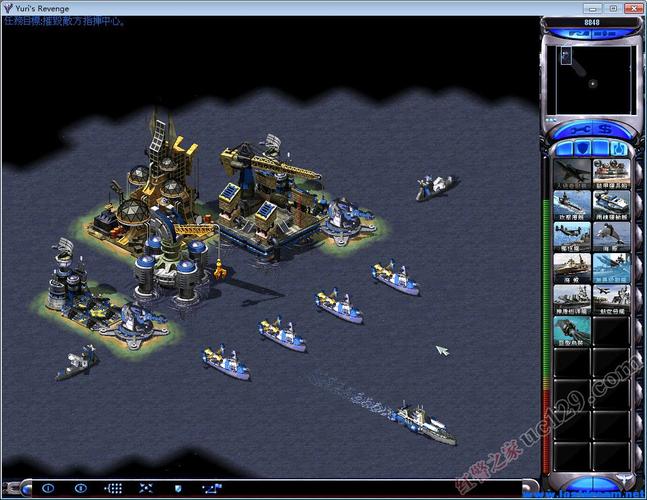 玩转海洋版红警：海战地图，策略至上