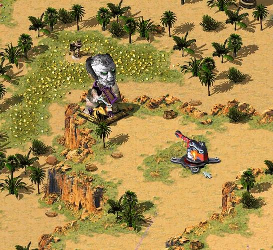 尤里雕像红警2：最强防御，如何有效克制？