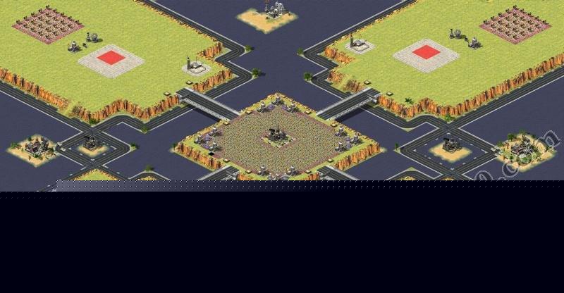 红警2小岛地图攻略：易守难攻的策略技巧