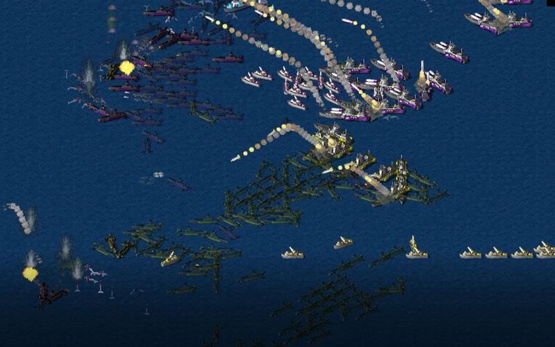 玩转海洋版红警：海战地图，策略至上