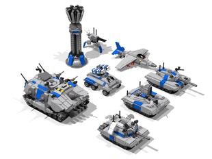 乐高红警基地MOC作品欣赏：玩家创意无限