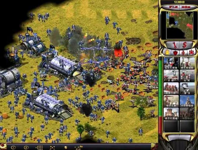 红警电脑对决:经典策略游戏,重温儿时回忆