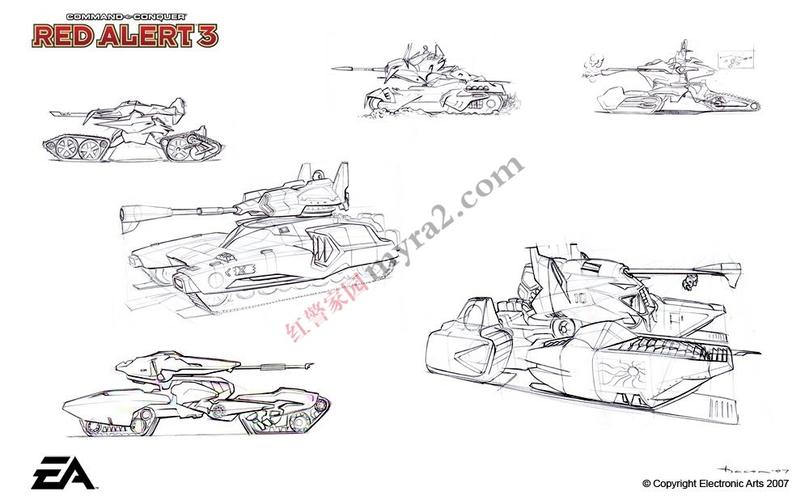 红警解剖图：超燃Mod单位图片抢先看