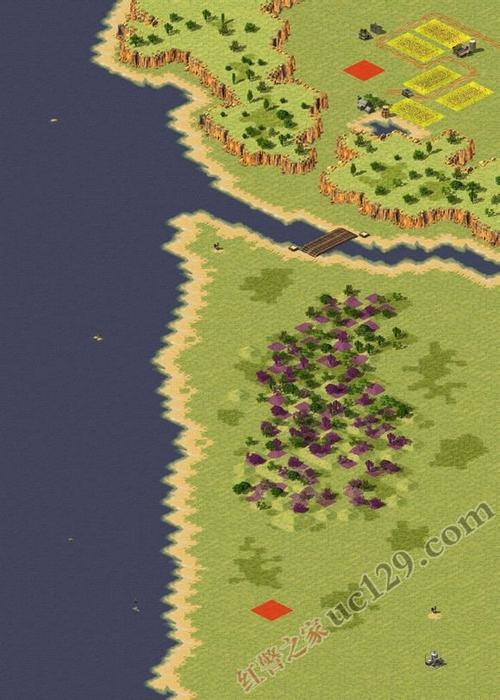 红警2小岛地图攻略：易守难攻的策略技巧