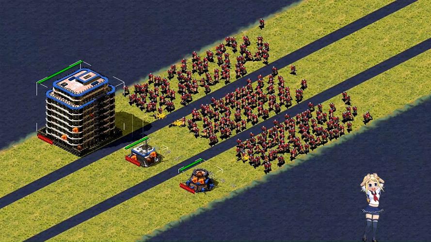 红警大批量建造方法：快速发展基地和设施