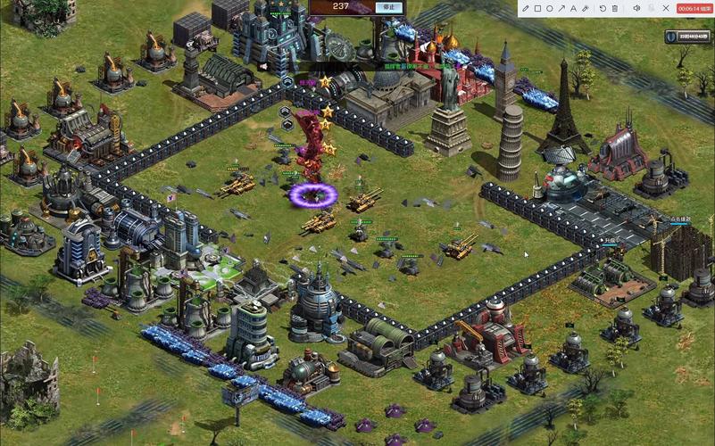 红警战网炫酷防守地图：挑战你的极限操作和策略