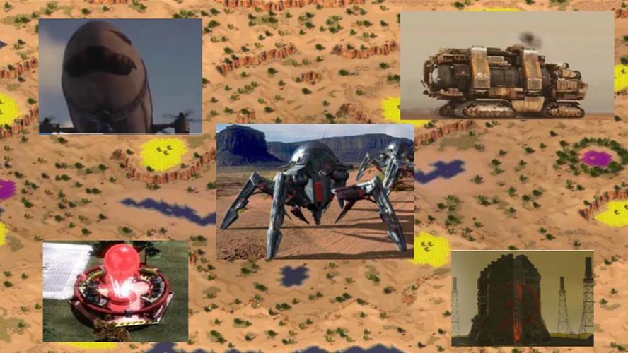 像蜘蛛一样的红警单位：恐怖机器人战术详解