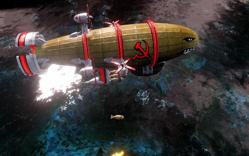 红警2齐柏林飞艇：无敌的空军力量，你值得拥有！