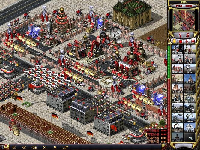 红警中的美:那些令人惊艳的基地建筑与游戏截图