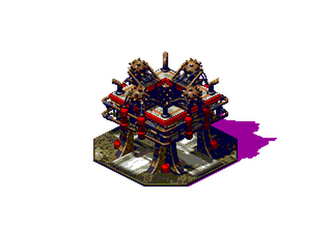 红警2建筑内部详解:基地布局与建筑大小