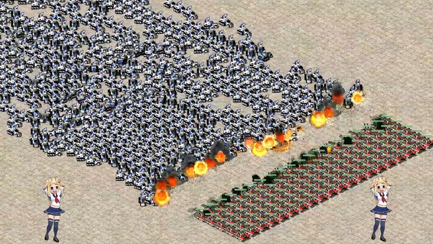 红警环形圈地图挑战：如何快速积累资源？