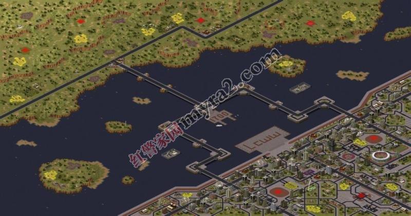 精选红警地图30个：各种地形策略，等你来挑战