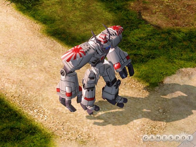 红警2鬼王太强？教你如何有效对抗鬼王机甲！