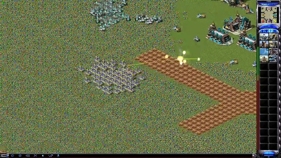 红警里的飞碟厉害吗？看看这些飞碟战术