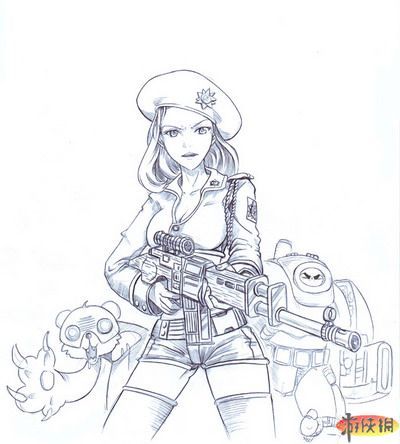 红警3手绘图鉴:收集玩家创作的精美游戏同人作品