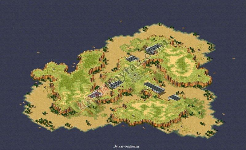 想玩防御红警单机？这里有你想要的各种地图