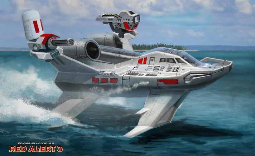 红警3制海权争夺战:详解各种舰船及战术运用