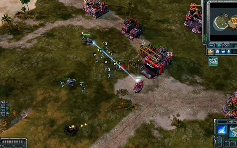 红警3冰冻直升机:空中制霸,轻松冻结敌军单位