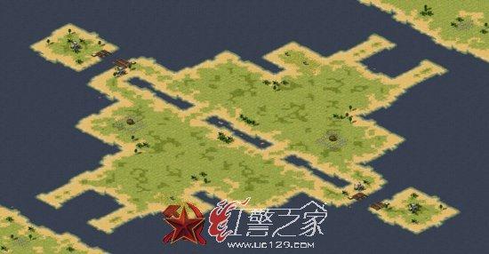 红警牛二冰天雪地地图攻略：发展与战术详解