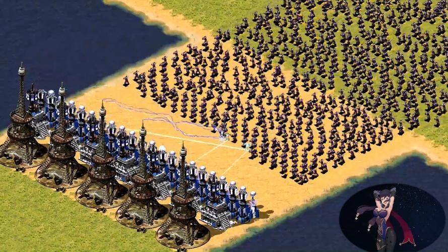 红警1电塔建造攻略：新手必看防御技巧