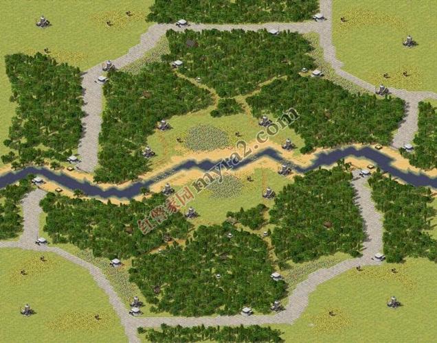 红警2尤里的复仇黑森林：经典地图挑战与策略