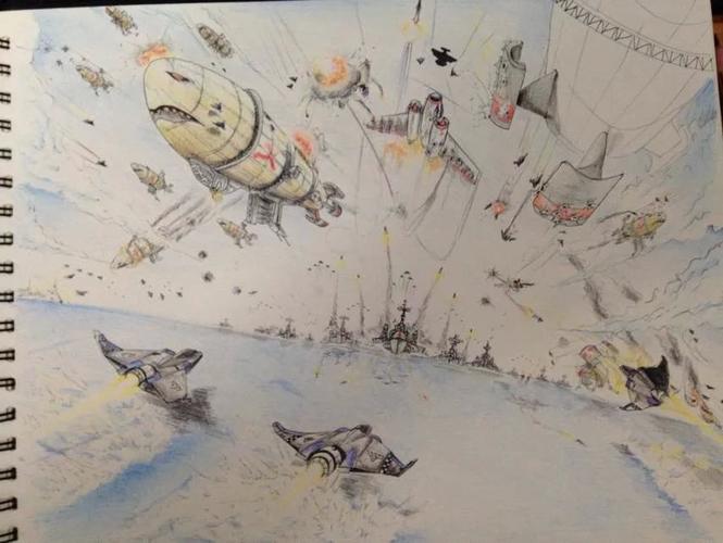 红警绘画大全:超多精美手绘图,你想要的都在这里!