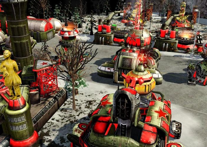 红警中的美:那些令人惊艳的基地建筑与游戏截图